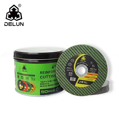 DELUN 4INCH CUTTING DISC WITH DURABLE AND EFFICIENCY PERFORMANCE